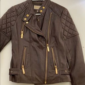 Michael Kors Leather Jacket